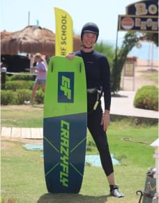 Kitesurfing at the international school «LUNA» in Sharm El Sheikh